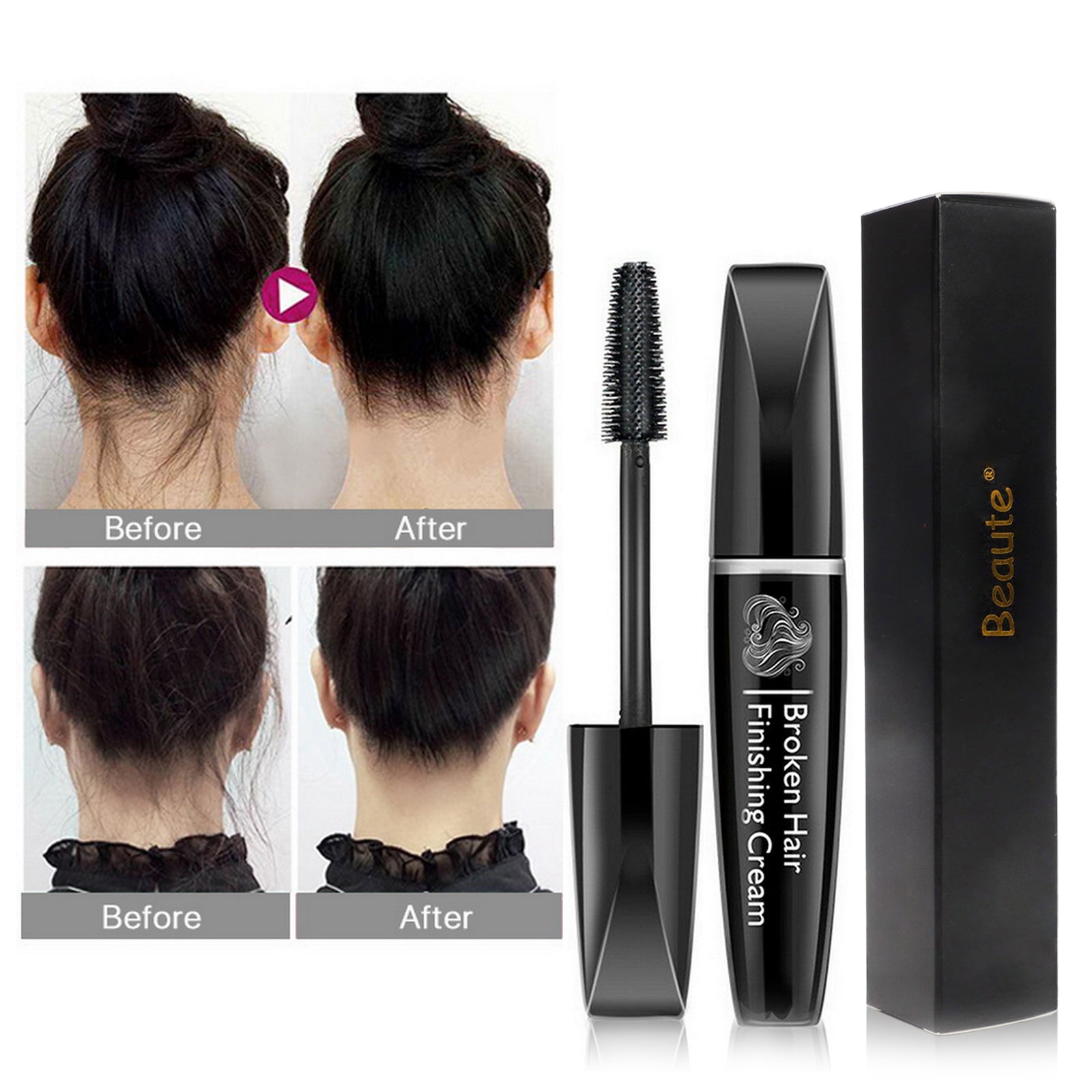 Beaute Hair Feel Finishing Stick Small Broken Hair Finishing Cream Gel Hair Wax Stick