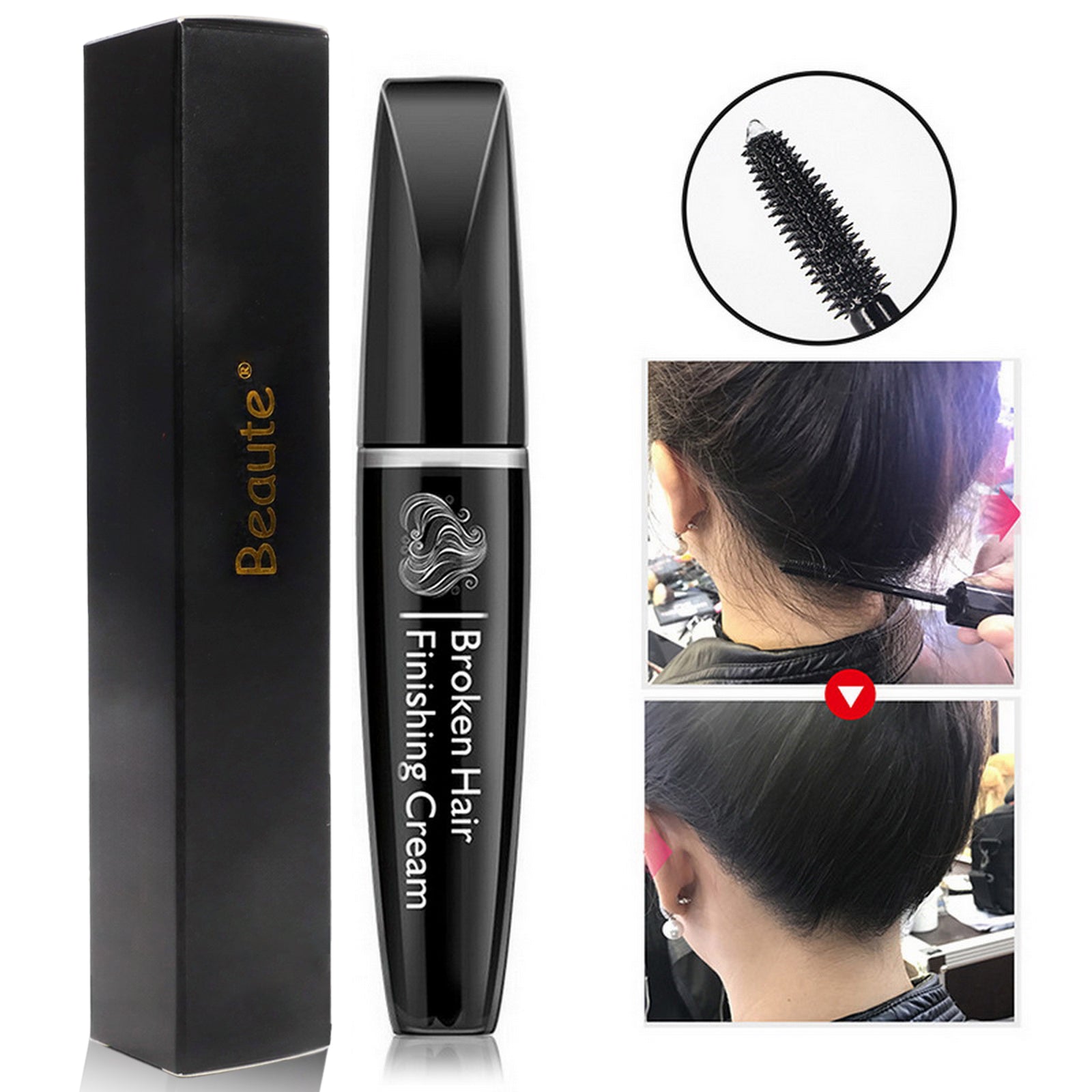 Beaute Hair Feel Finishing Stick Small Broken Hair Finishing Cream Gel Hair Wax Stick