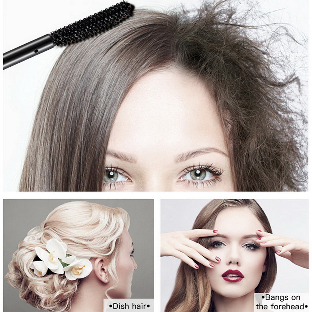 Beaute Hair Feel Finishing Stick, 2 Pack × 18 ML Small Broken Hairs Finishing Cream Hair Styling Wax Stick Hair Gel for Kids, Woman, Man, Moisturizing and Shiny on Party, Wedding, Award, Interview